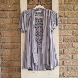 Ladies' Casual Flowy Vest by Gemstone, size L